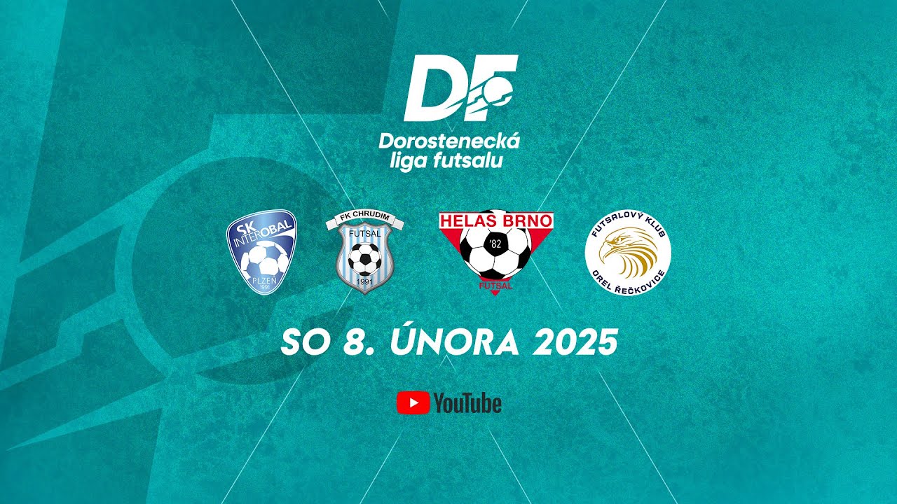 ŽIVĚ | Final Four Dorostenecké ligy futsalu 2024/2025