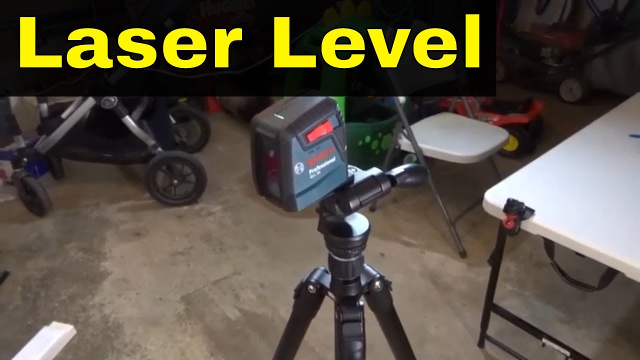 How To Use A Laser Level-Full Tutorial
