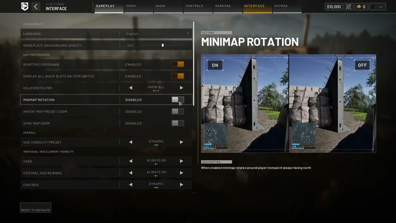 WARDOGS - How to Change Hud Preferences Settings