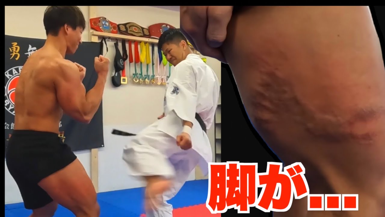 【ほこ×たて対決】日本最強の脚vs世界王者のローキック