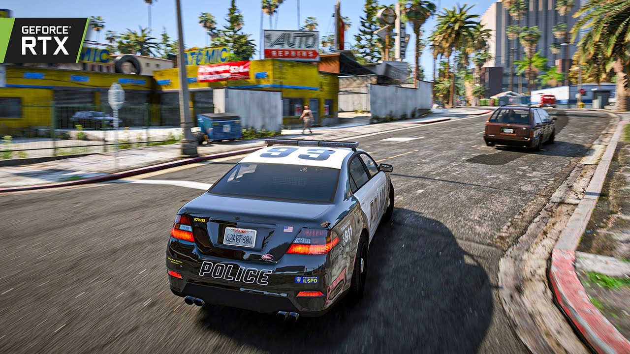 ELIMINANDO OS ALVOS COM O CARRO DA POLÍCIA! | GTA V ASSASSINO DE ALUGUEL 4K60FPS RTX 3080TI
