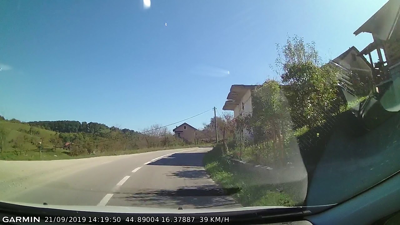 DRIVE #761: Bosanska Krupa-Dubovik-Novi Grad (Bosnia and Herz.) (timelapse 4x) *Read Description*