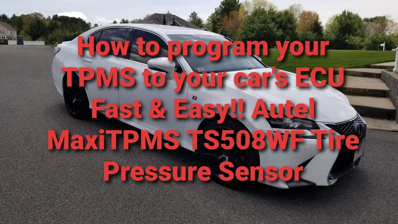 How to program TPMS programming #Autel MaxiTPMS TS508WF #tire pressure sensor #car maintenance #how