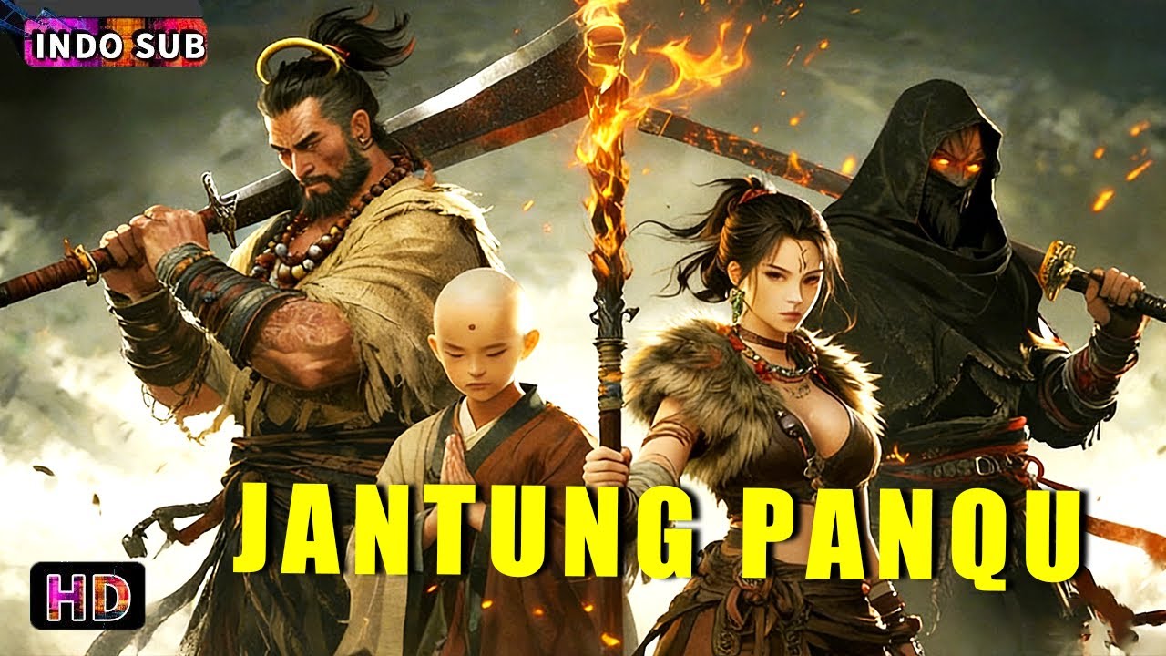 INDO SUB丨JANTUNG PANQU | Biksu muda & 3 pemburu yang ditakdirkan menyelamatkan dunia | Aksi
