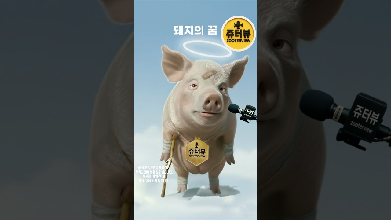 돼지의 꿈 [쥬터뷰 오리지널]