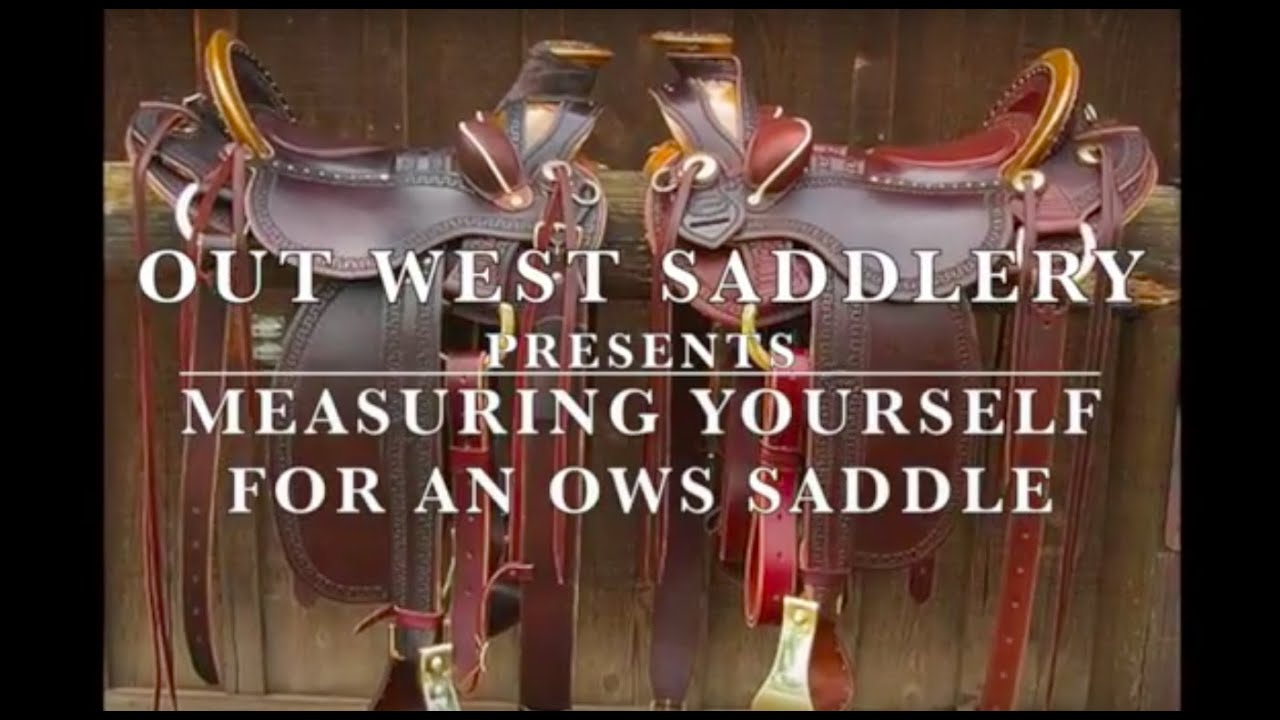 How To Measure Yourself For An OWS Saddle