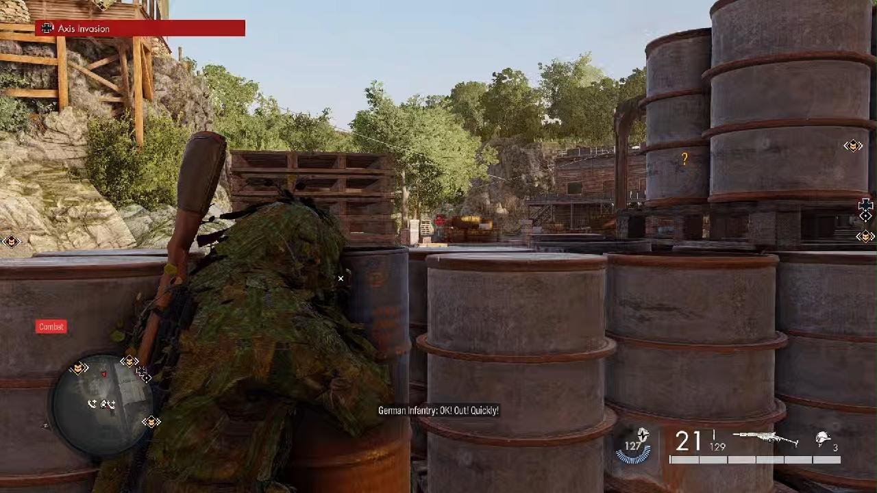 Sniper Elite: Resistance bumper does invaders again