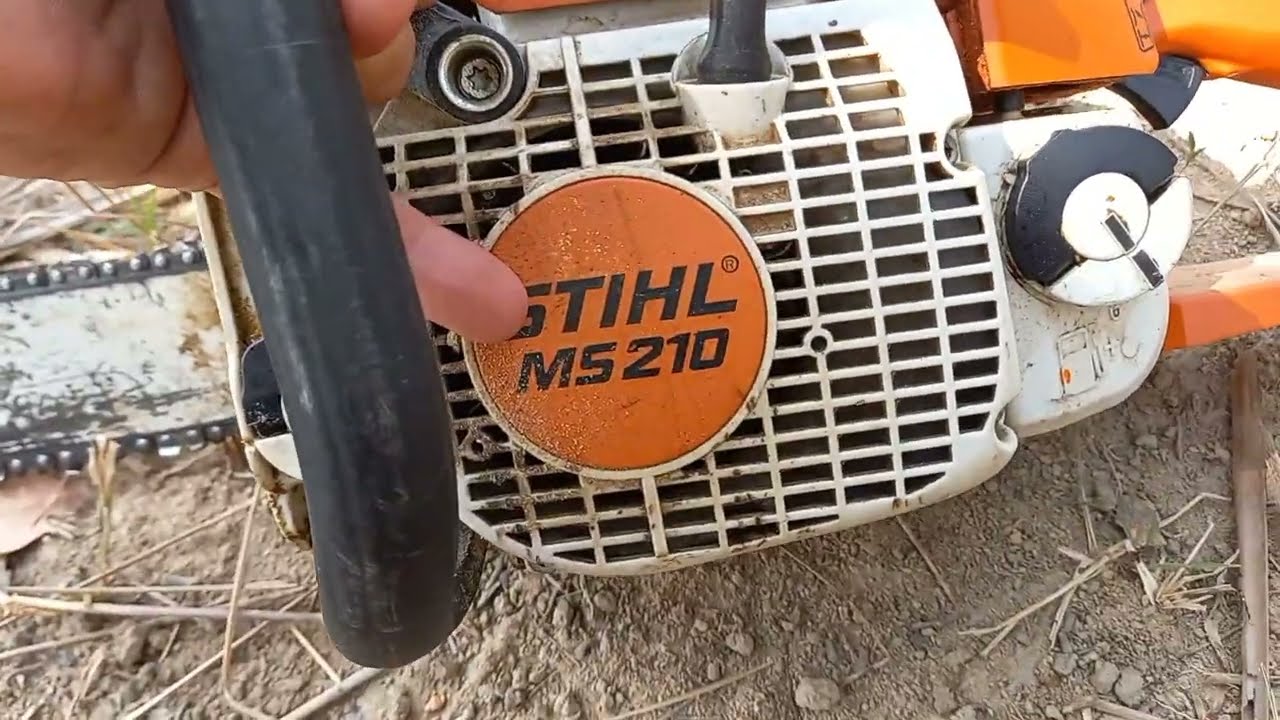 MOTOSSERRA STIHL MS 210 COMO MAIS DE 4 ANOS DE USO VEJA OQUE ACONTECEU 😐😐🤦‍♂️
