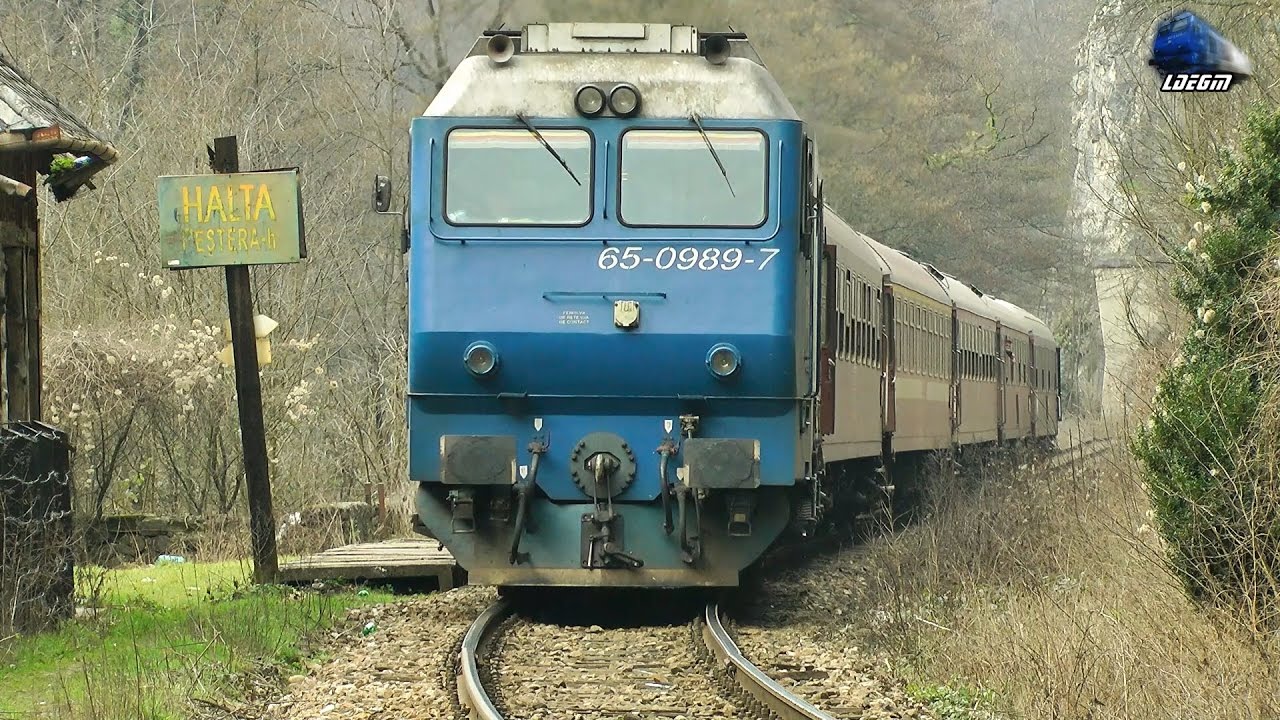 Trafic Feroviar in Muntii Apuseni - Rail Traffic in Apuseni Mountains - 28 February 2014