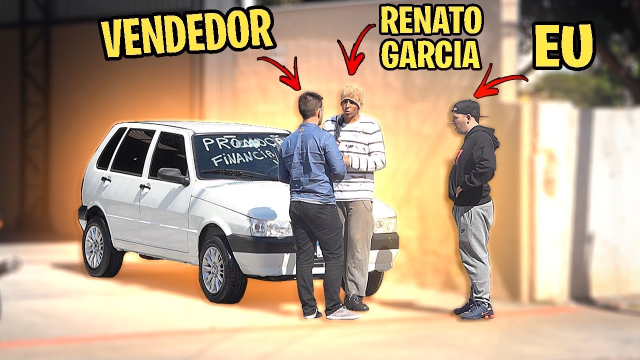 COMPRAMOS O CARRO NOVO VESTIDO DE MENDIGO
