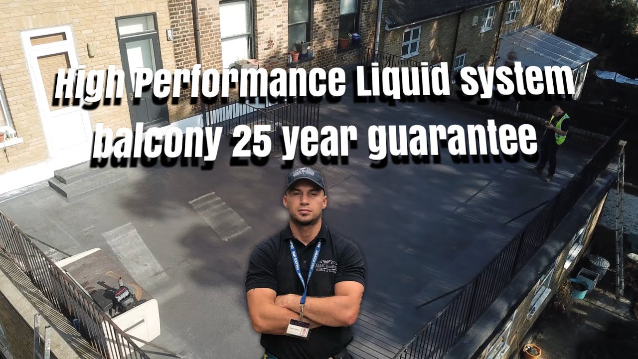 Liquid balcony installation M&K ROOFING E9 7A