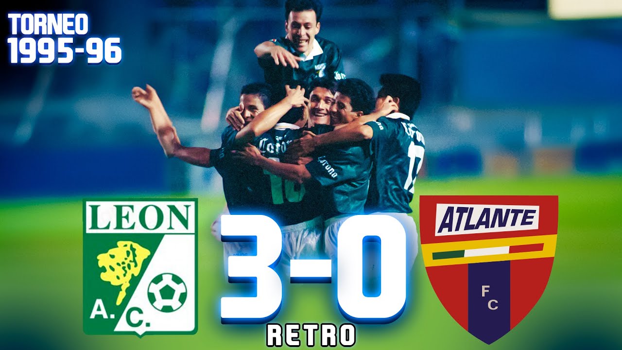 León 3-0 Atlante - Jornada 9 - Temporada 1995-1996