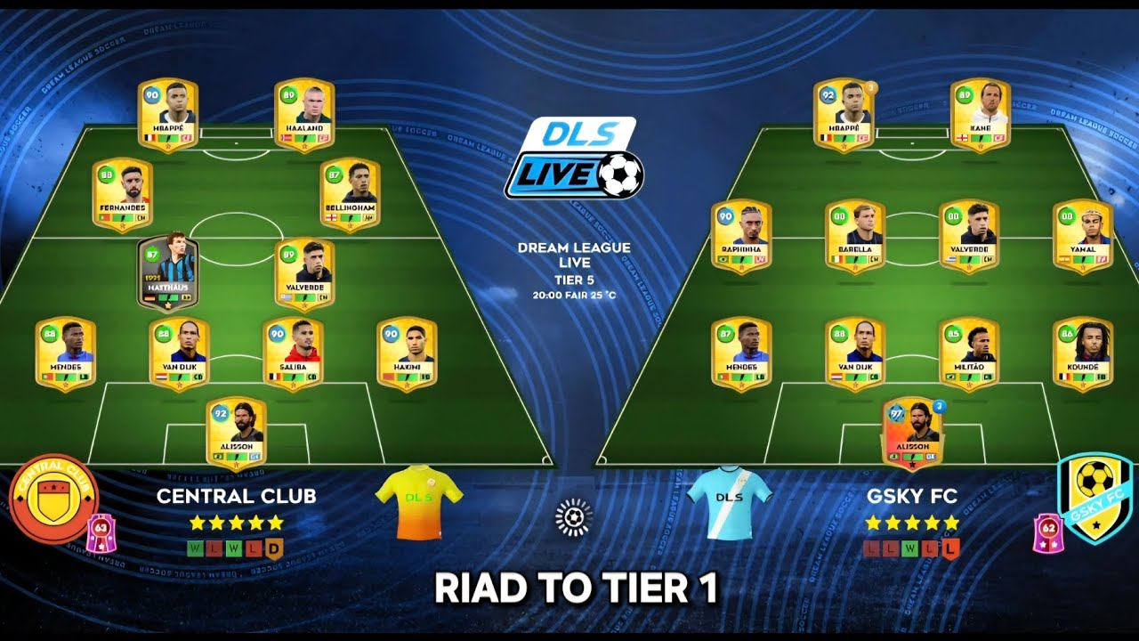 DLS 2026 | DREAM LEAGUE LIVE | ROAD TO TIER 1 (3 Matches) 🤣 Survived Bad Connection