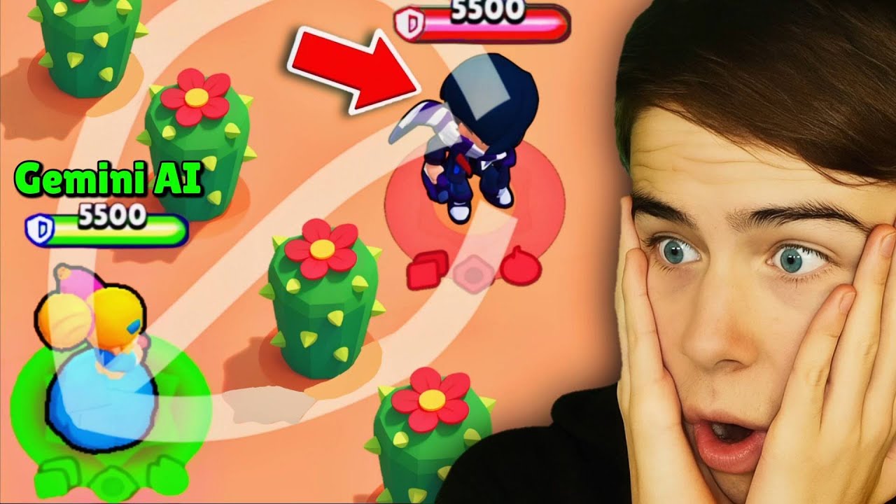 Umělá Inteligence HRAJE MŮJ Brawl stars!!😳🎮