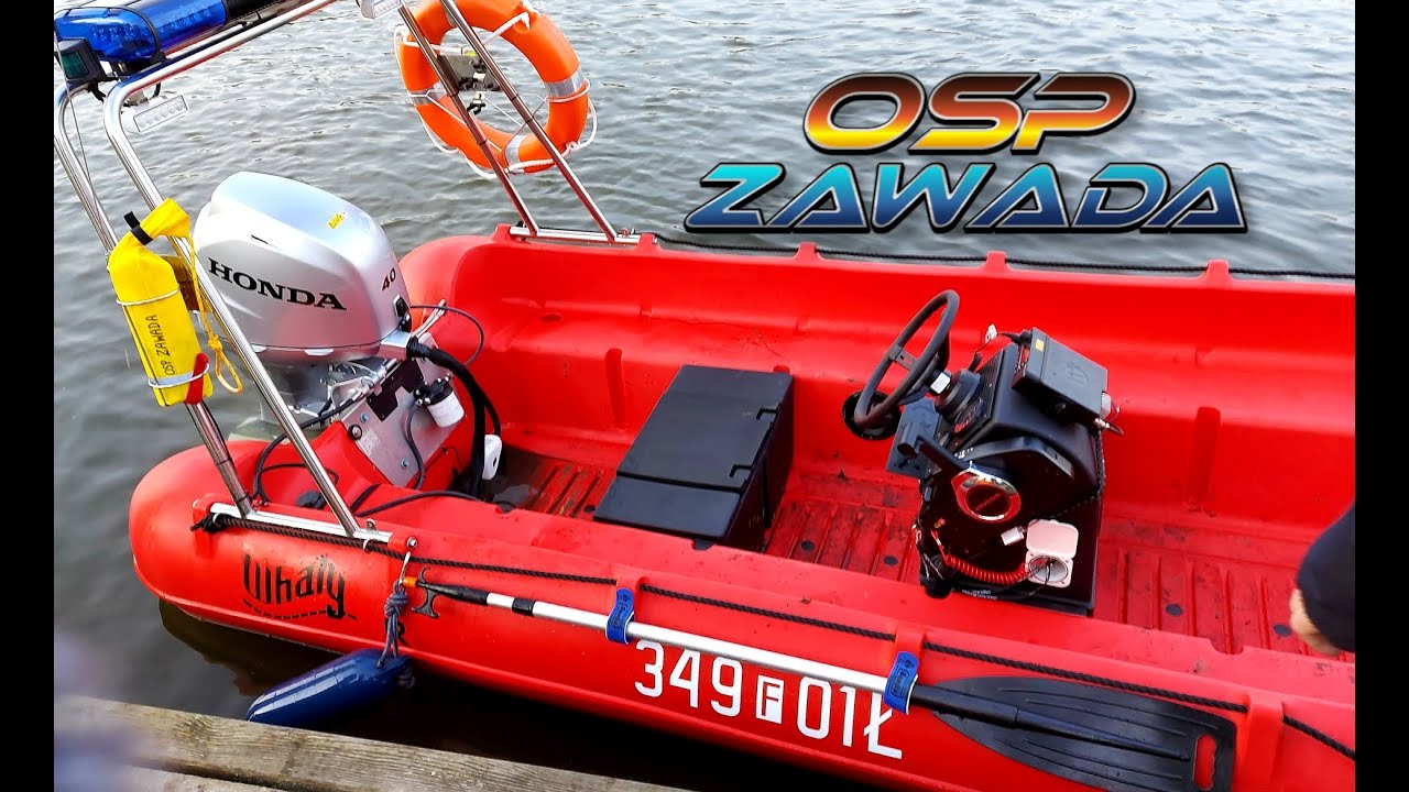 █▬█ █ ▀█▀ Nowa łódź ratownicza dla OSP ZAWADA! WHALY 435R