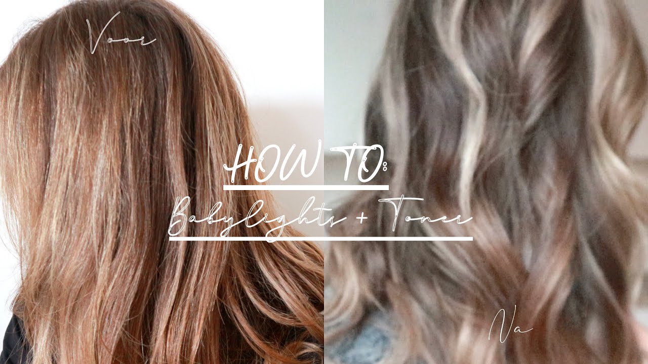 HOW TO : (Baby)Highlights THUIS + Toner