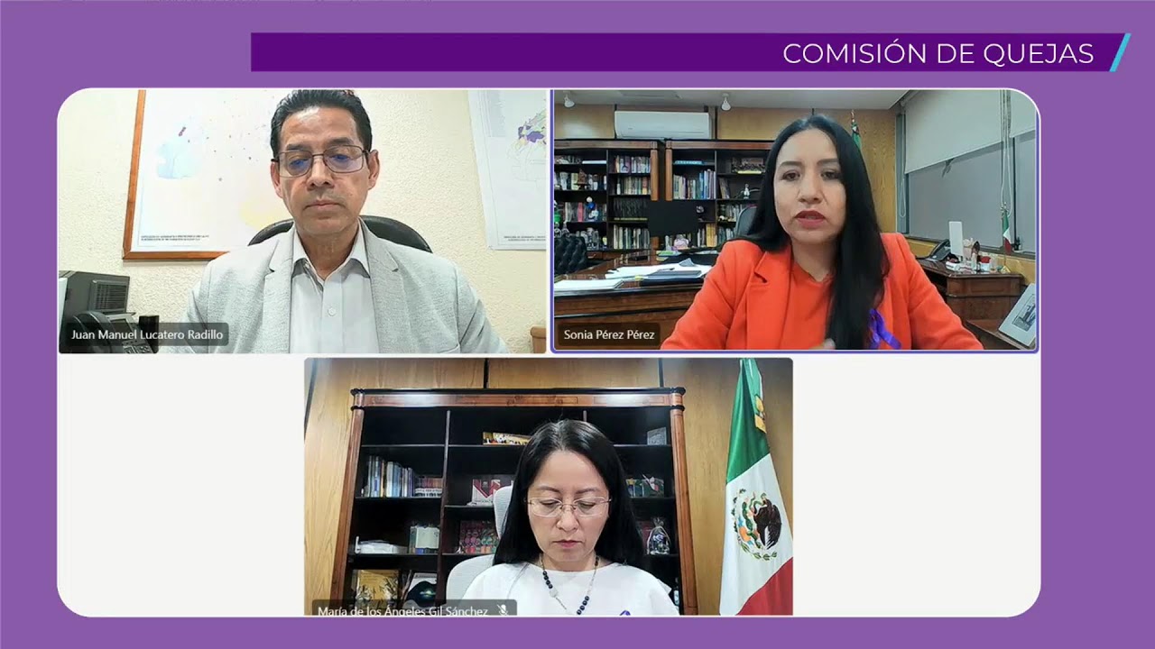 Novena Sesión Urgente de la Comisión Permanente de Quejas del Consejo General