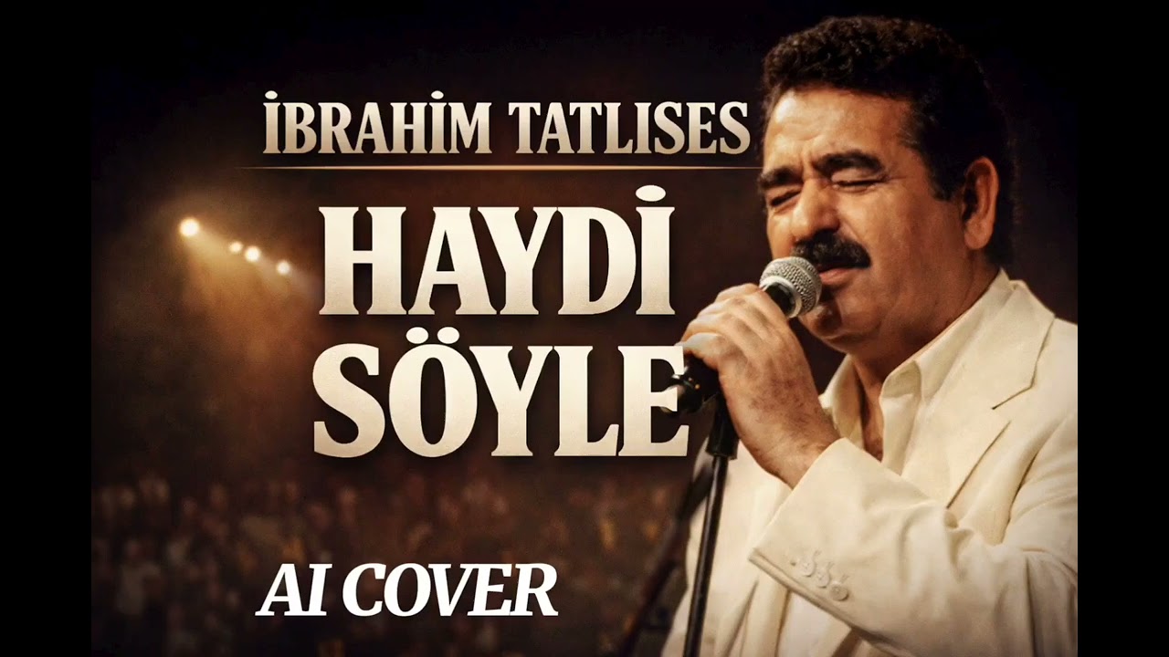 İbrahim Tatlıses - Haydi söyle (AI COVER)