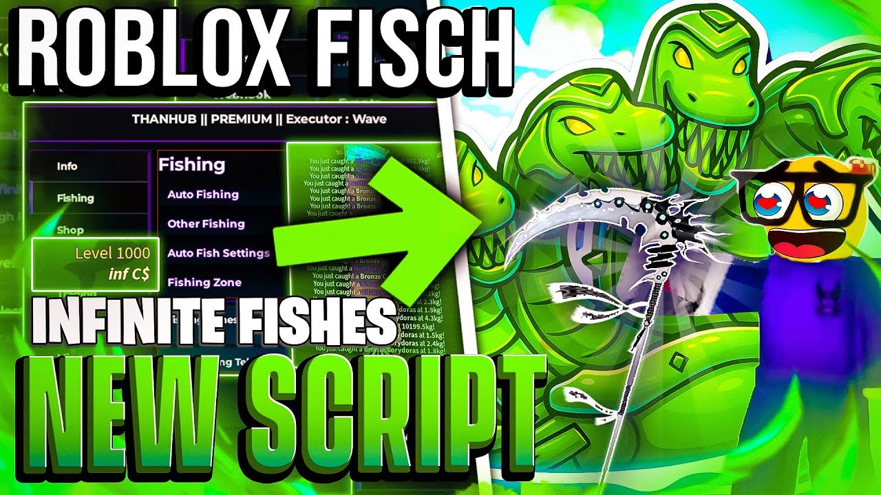 Fisch Script NO KEY 2025 &ndash; Auto Catch, Infinite Fish, Dupe Spear, Infinite Fish & More! (PASTEBIN)