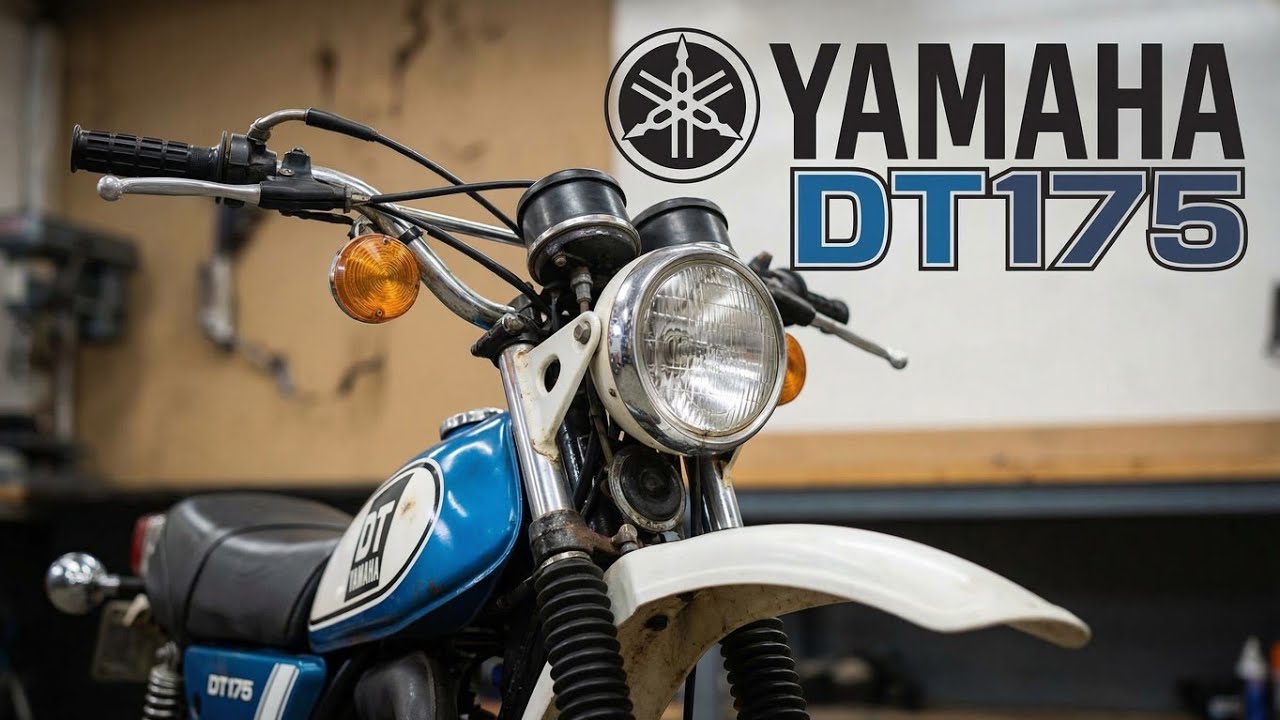 Новая Yamaha DT175 2026 года – возвращение легенды классического двухцелевого мотоцикла! Полные х...