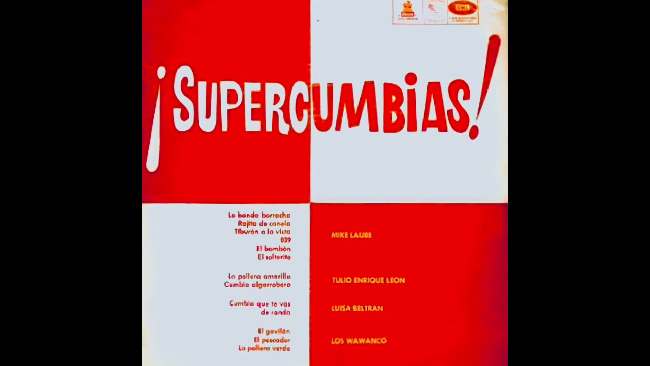 Cumbia Algarrobera Tulio Enrique Leon Album &iexcl;Supercumbias! - Vinilo 1966