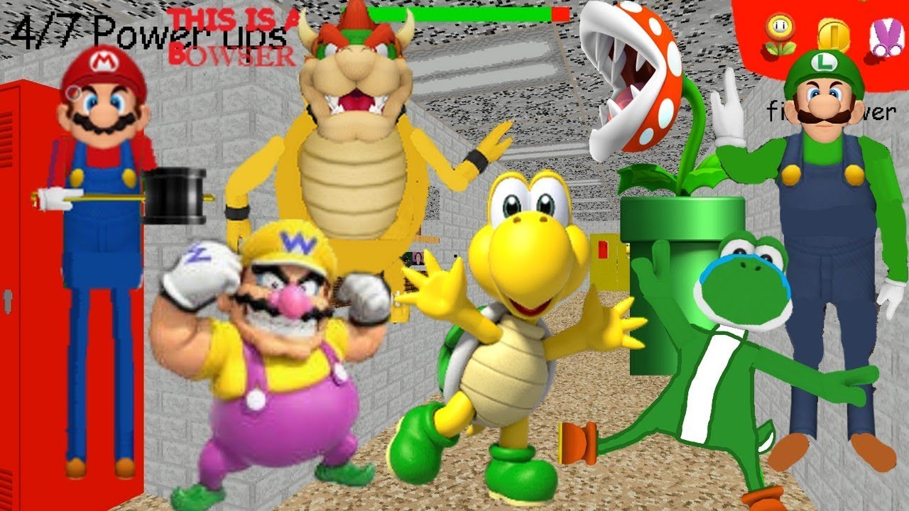 Mario basics mod - Baldi's Basics V1.4.1 Mod