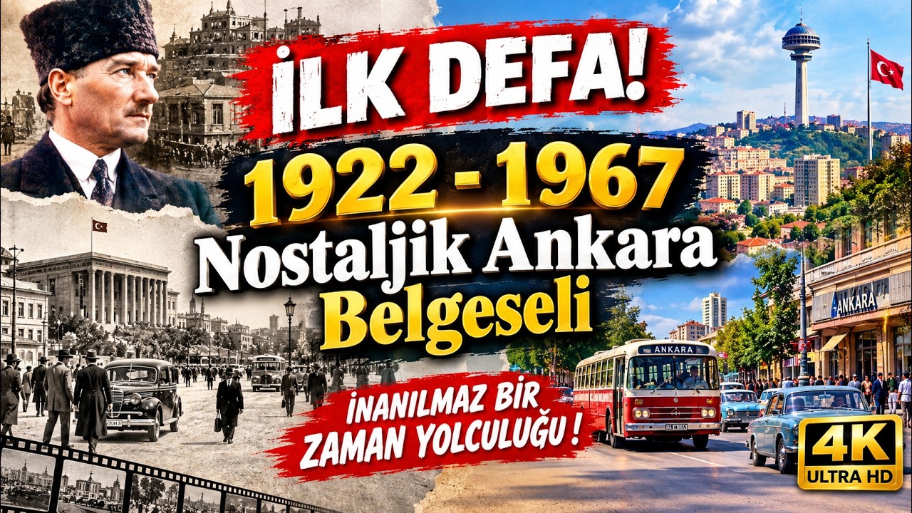 #eskiankara | 1922-1967 Yılları Arası, Nostaljik Görüntüleriyle Ankara ve Tarihi