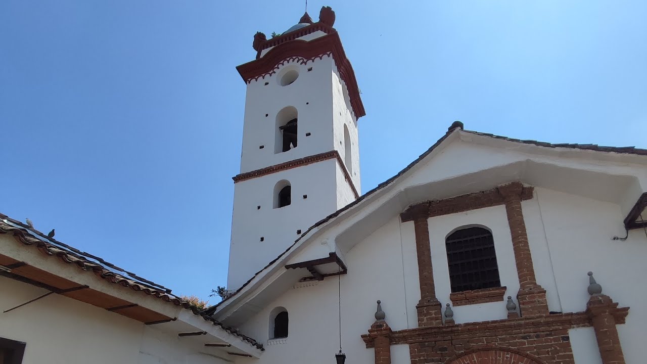 Walking Buga, Colombia POV - Old city center, main Churches, Parque Cabal, Central food market-2023