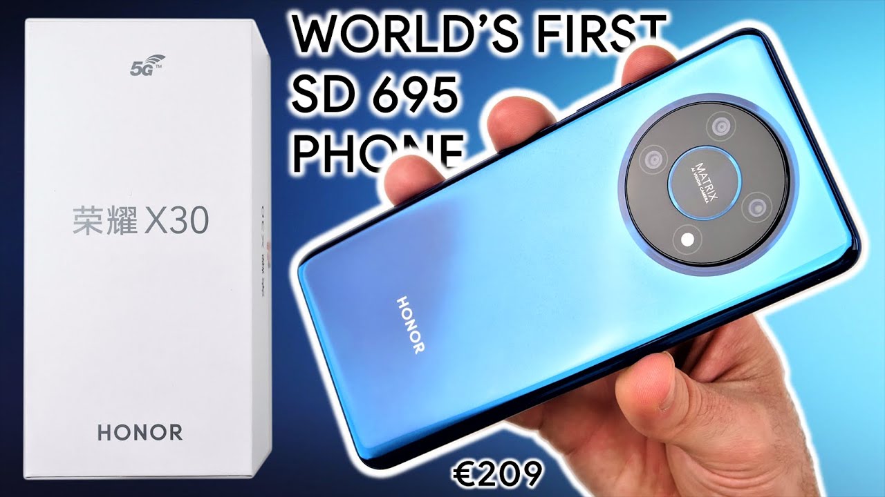 HONOR X30 UNBOXING and Detailed REVIEW - World's FIRST Snapdragon 695 Powered Smartphone.