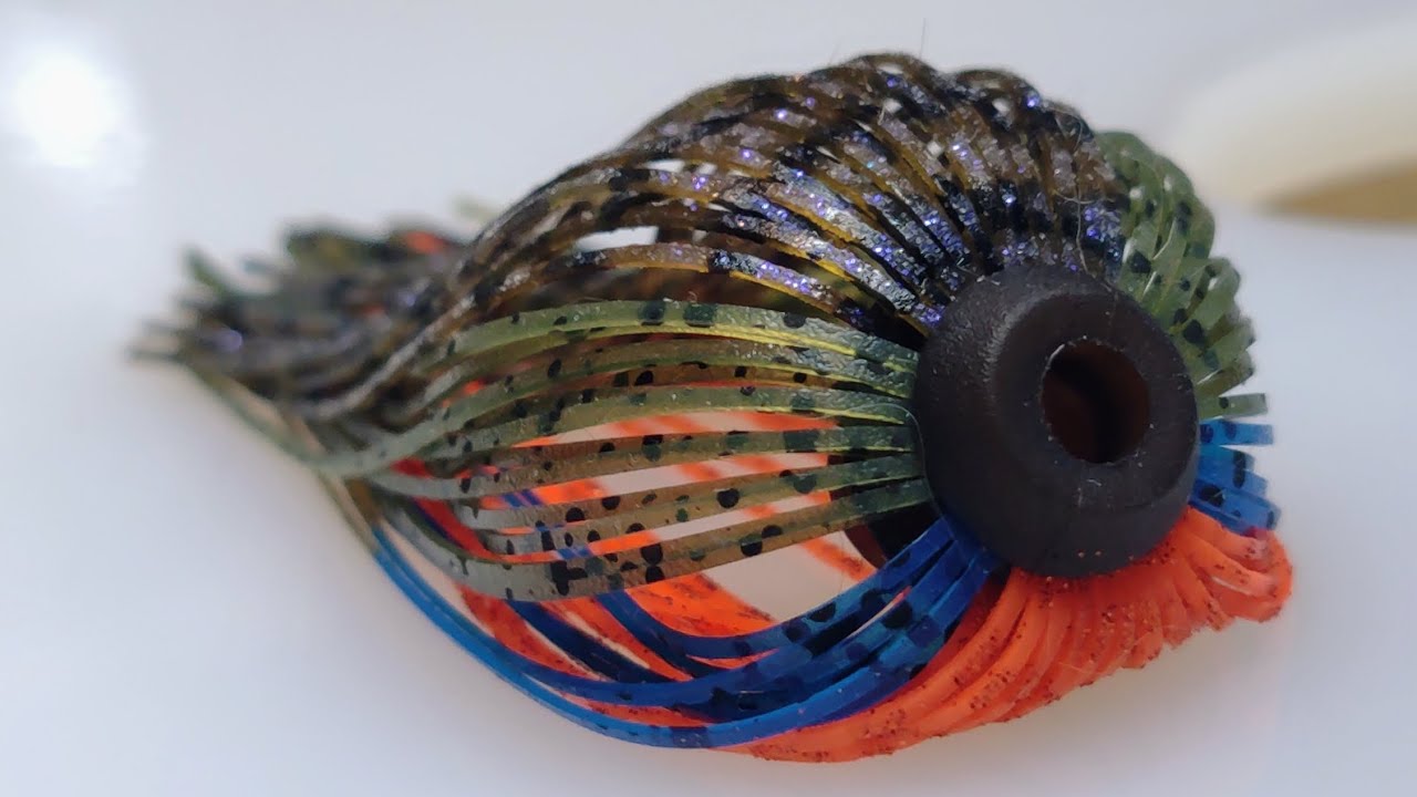 tutorial for Making my spinnerbait skirts.
