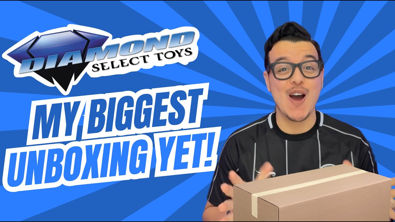4k ULTIMATE Diamond Select Action Figure Unboxing & Review!