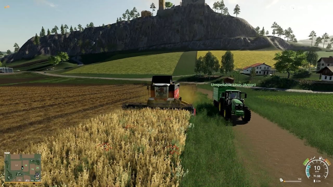 FS19 Timelapse #7 - Working on our new land!