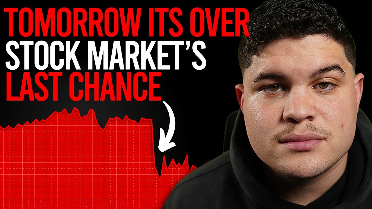 BEWARE Tomorrow, Stock Market LAST Support before the REAL selloff