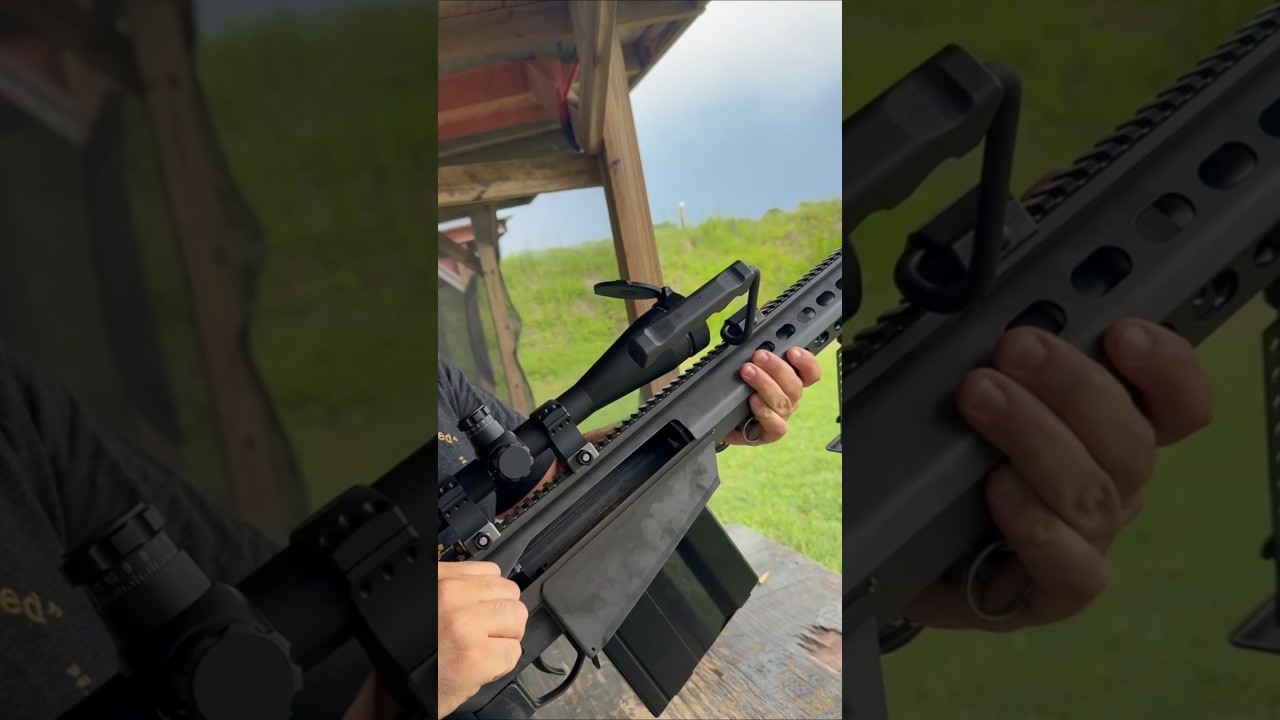 Barrett M82A1 + Leupold Mark 4 + Nightforce Rings + Hornady .50 BMG &mdash; Long-Range Powerhouse