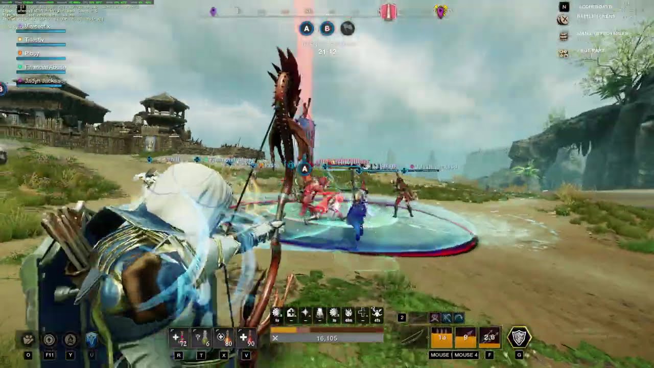 New World Season 10 War - Bark For Heals Vs Tenacity Bow 25-2