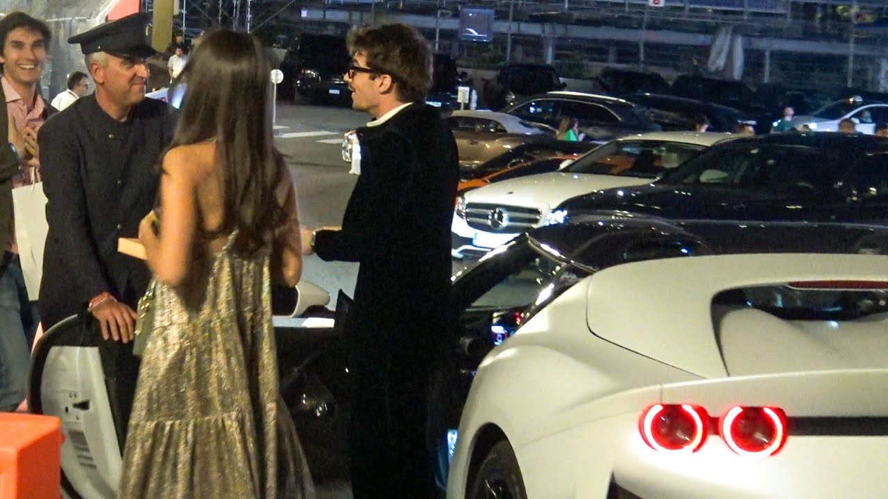 CHARLES LECLERC Driving his New Ferrari 812 Competizione Aperta & Arriving Hotel de Paris!!