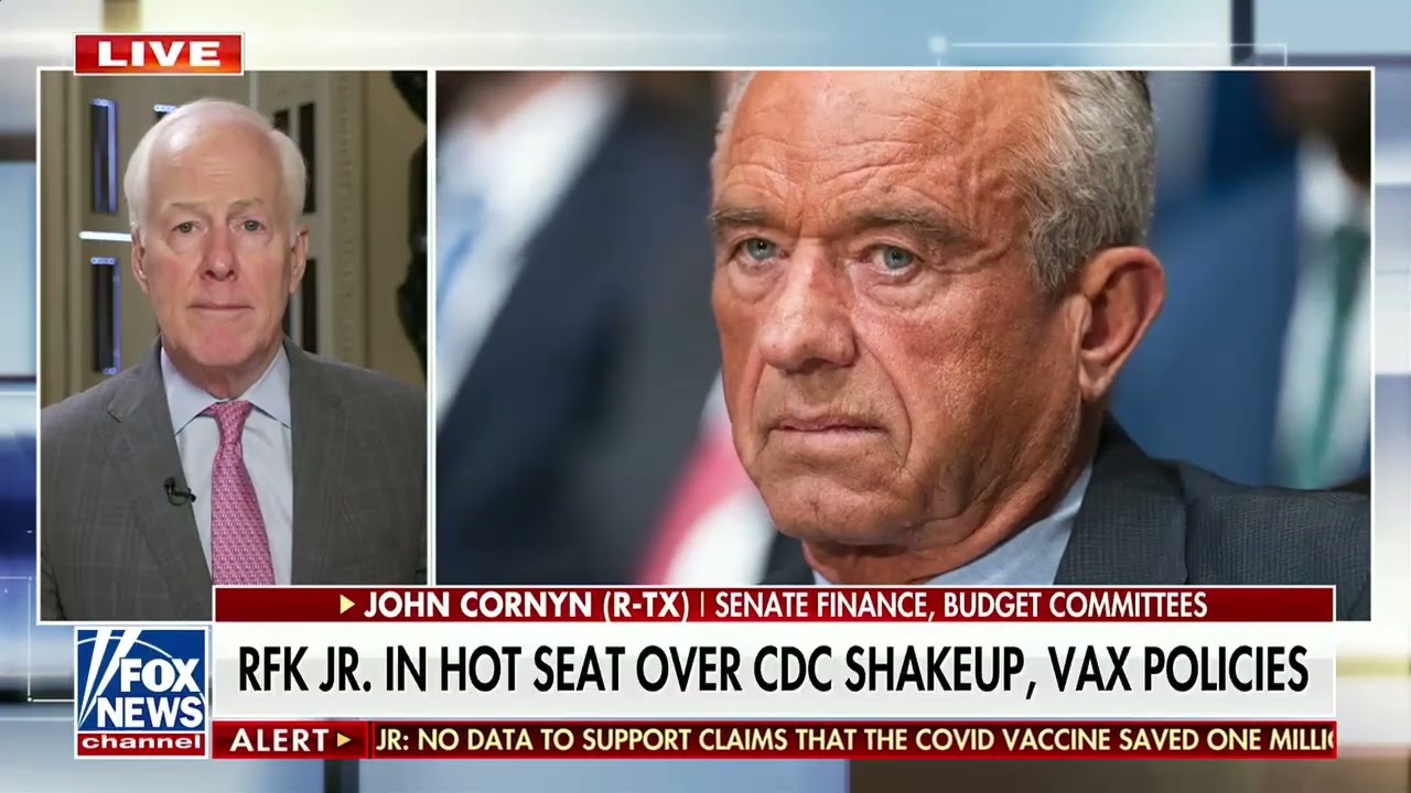 On Fox, Cornyn Recaps Hearing with HHS Secretary Robert F. Kennedy Jr.