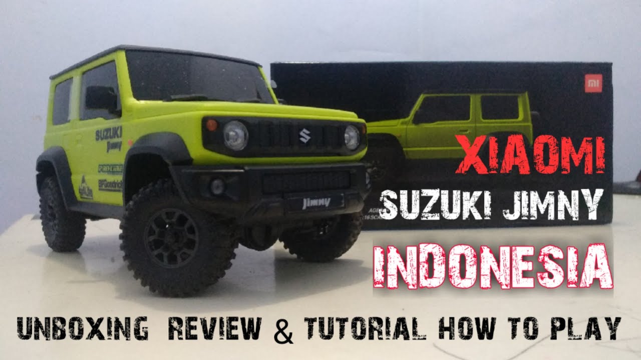 unboxing dan review RC Suzuki Jimny dari Xiaomi, XMYKC01CM