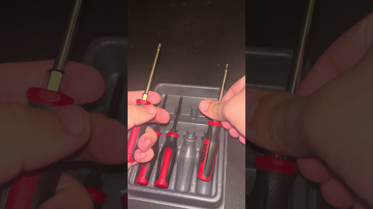 Icon mini torx screwdriver set overview #automotive #screwdriversets #harborfreight #icon
