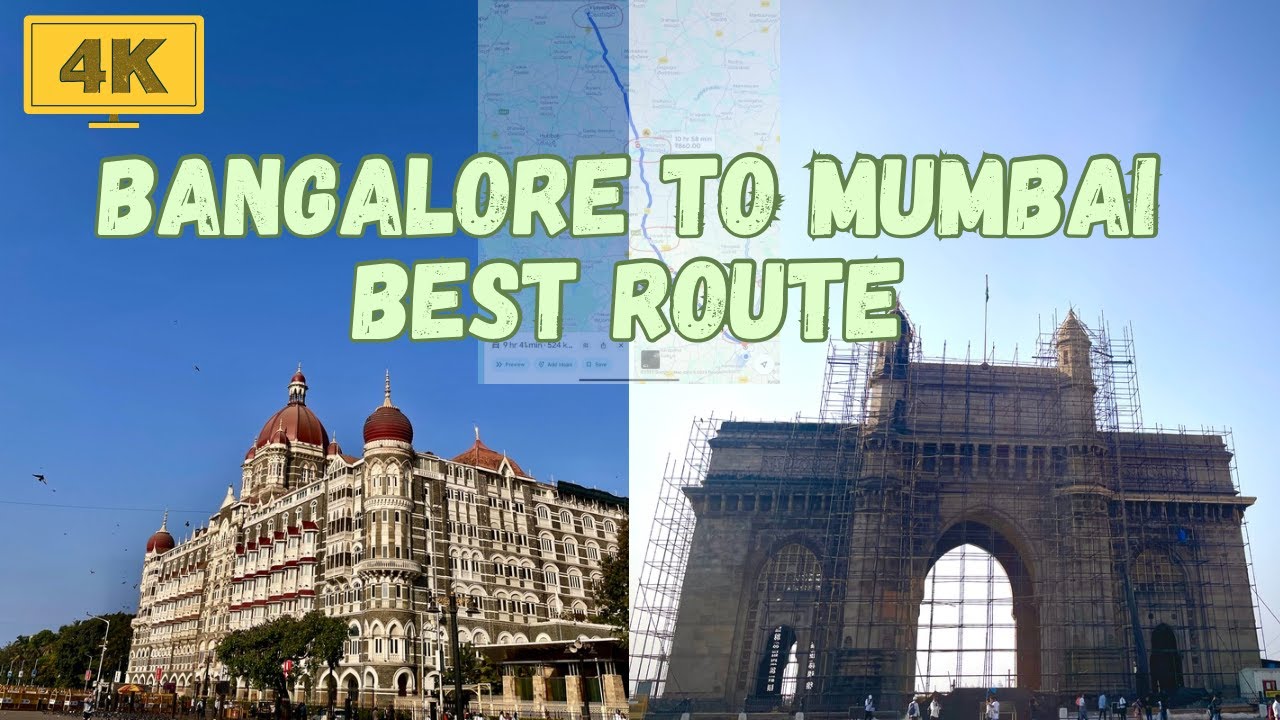Which is the best route from Bangalore to Mumbai? #nh48 #mumbai #bengaluru