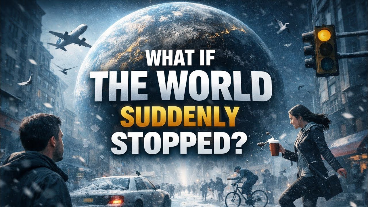 What if the world suddenly stopped:🤔🚨 #foryou #viralvideo #world ##freeze #fyp #foryoypage #facts 
