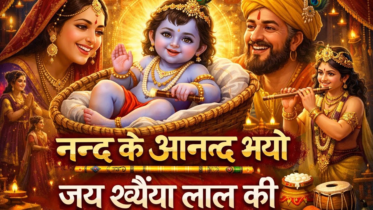 Nand Ke Anand Bhayo | Jai Kanhaiya Lal Ki | Beautiful Krishna Bhajan | Special Devotional Song