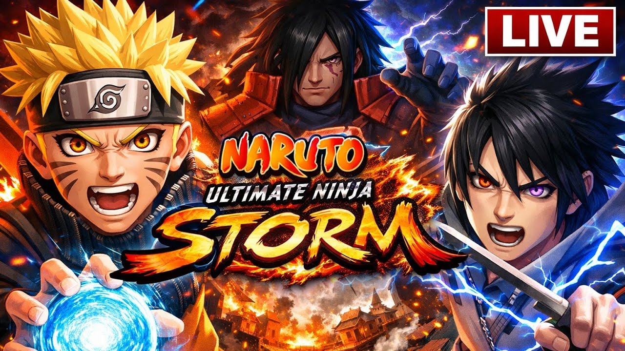 NARUTO SHIPPUDEN Ultimate Ninja STORM TAMAT? LIVE!!