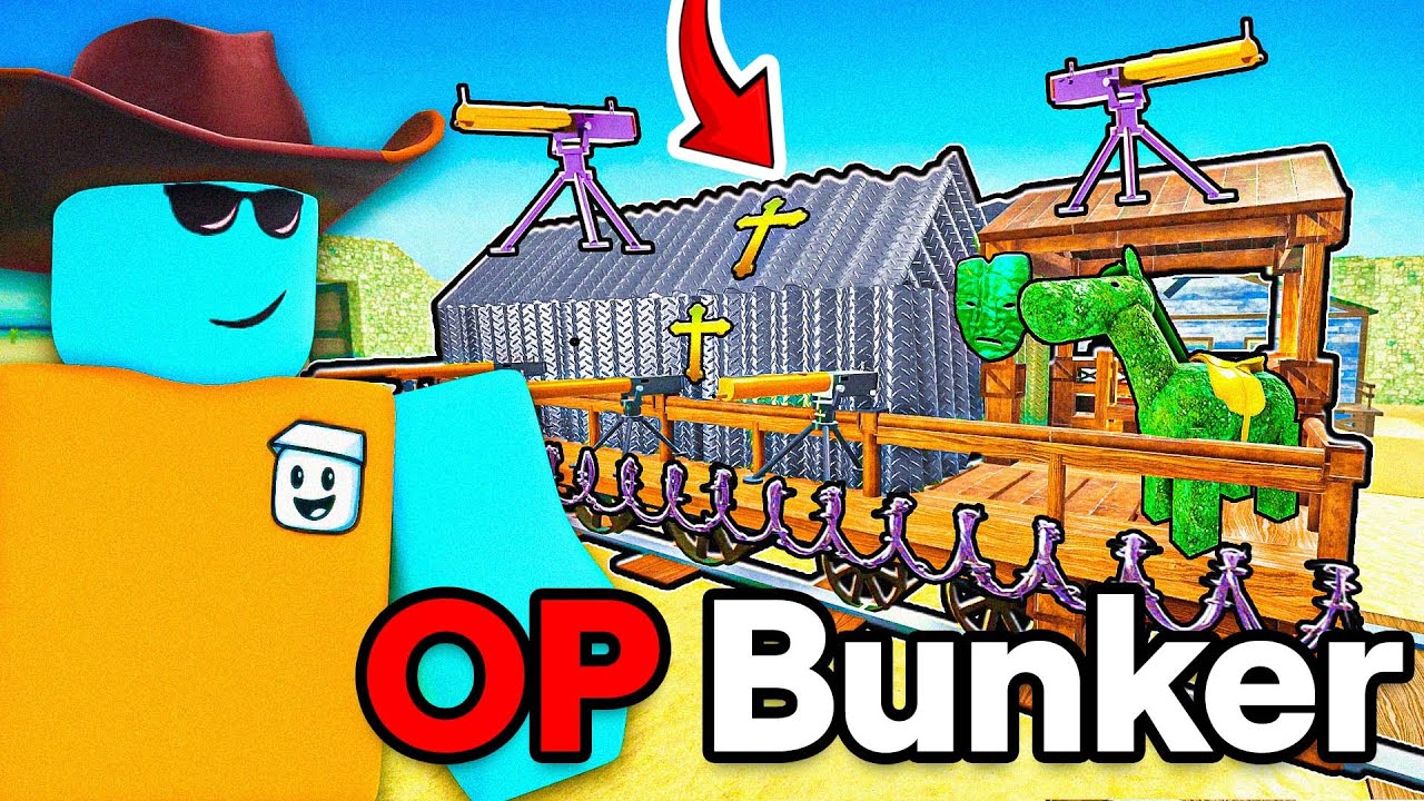 I Built the PERFECT Bunker Wooden Train in Dead Rails