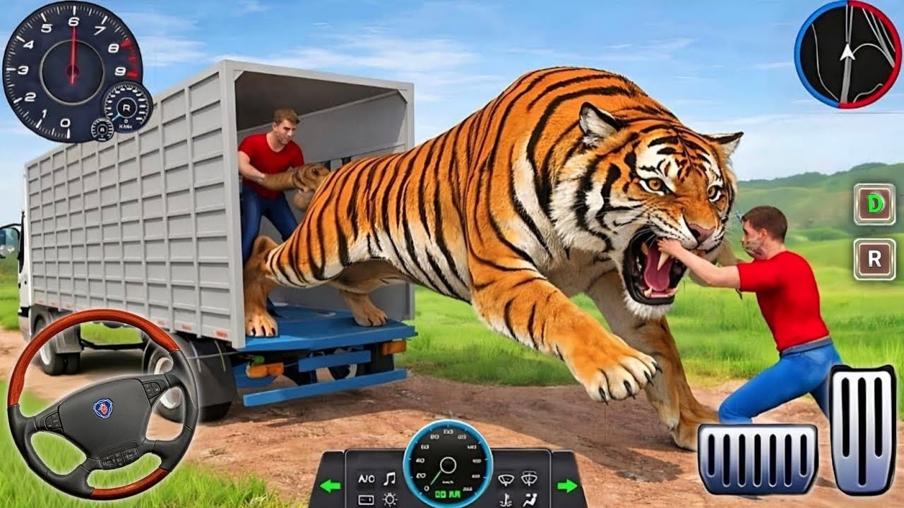 Animal Cargo Truck Driving Game 3D Gameplay Animal Transport Truck Simulator Android