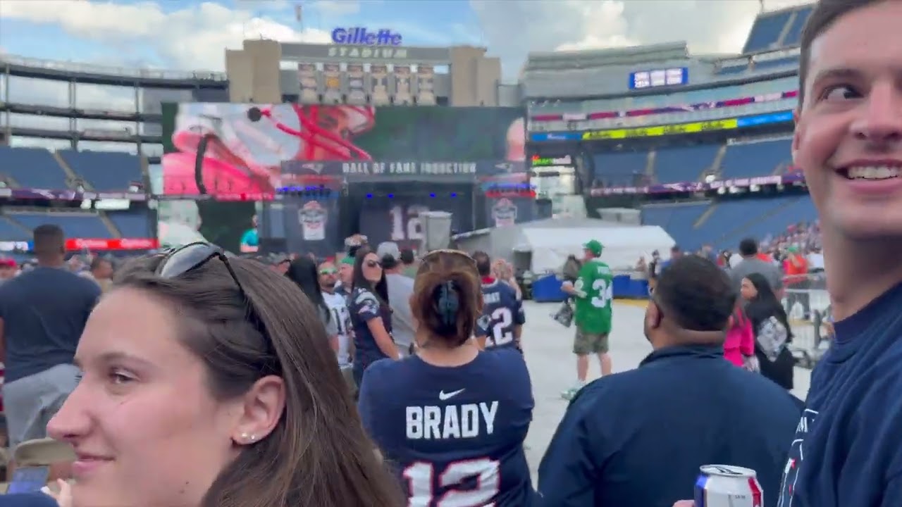 Tom Brady Inducted Into The Patriots Hall of Fame Ceremony, 6-12-24