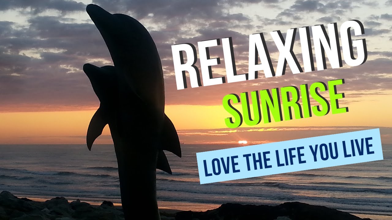 "Magical Sunrise Over Galveston Island: A Captivating Coastal View" 4K