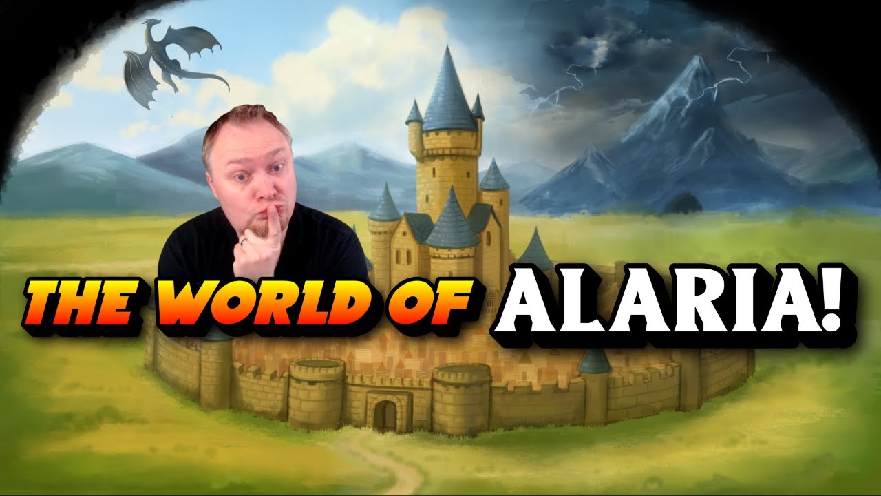 FULL MAP REVEAL of Alaria Quest the Board Game!