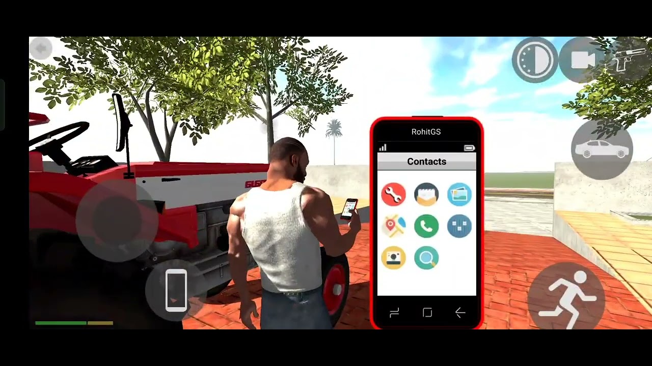 Indian drive bike 3D tractor 5643