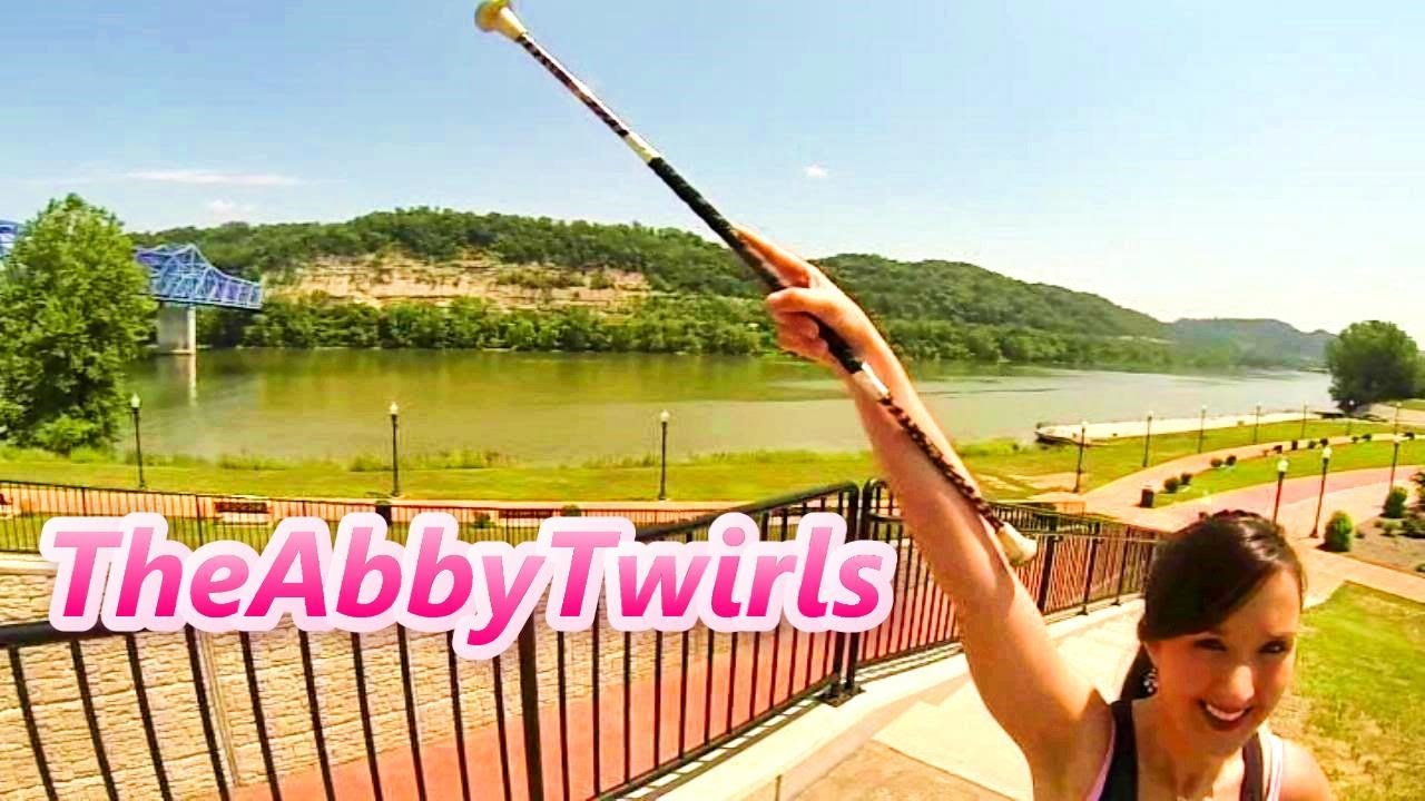 Reverse Flourish - Novice Baton Twirling - How to Twirl a Baton - Baton Twirling Tutorial